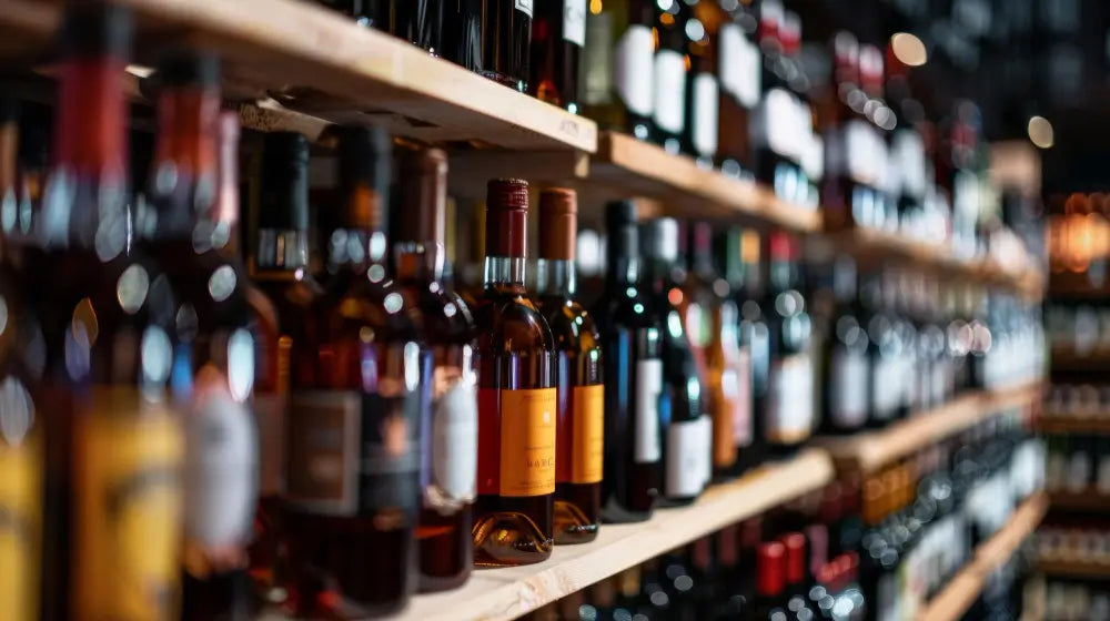 Alcohol store in the UK
