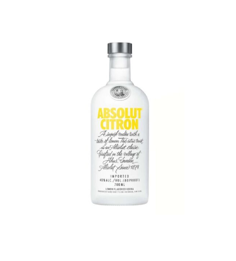 Absolut Citron Lemon Vodka 70cl