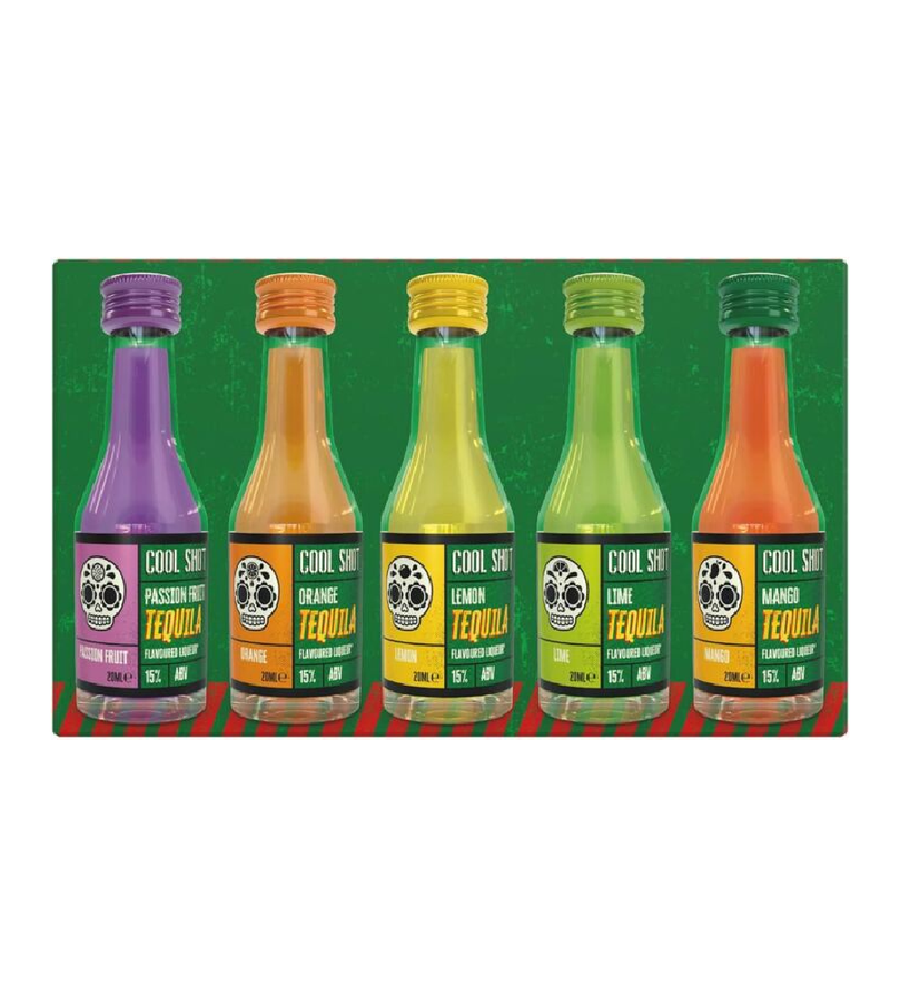 Cool Shot Tequila 20x20ml Mixed Tequila Shots