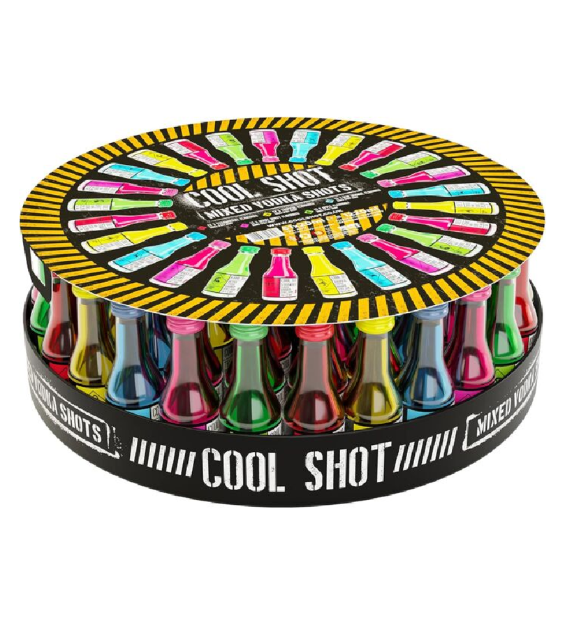 Cool Shot Vodka Spirit Shots 61x 2cl Carousel