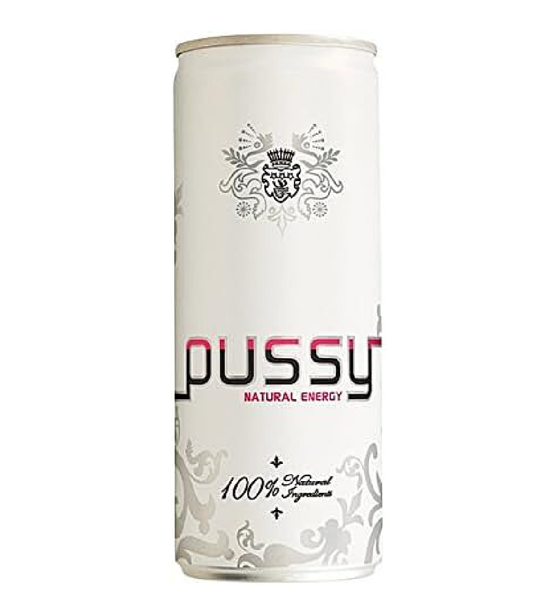 Pussy Natural Energy Drink 250Ml (Pack Of 24 X 250Ml)