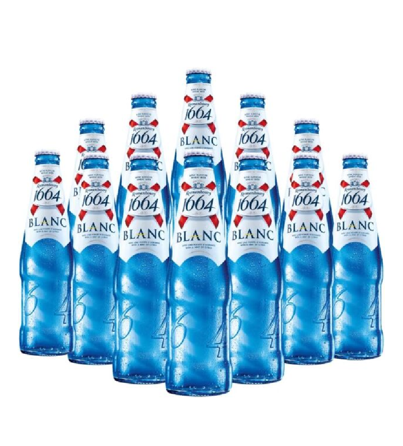 1664 Blanc Premium Lager Beer 24x 330ml