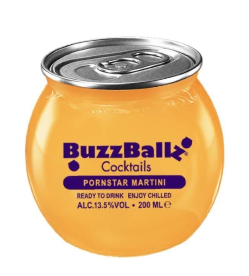BuzzBallz Cocktails Pornstar Martini 3 x 200ml