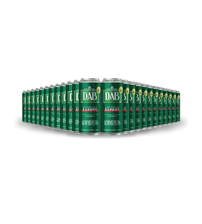 DAB Original Dortmunder Export Lager (24 x 500ml Cans - 5%)