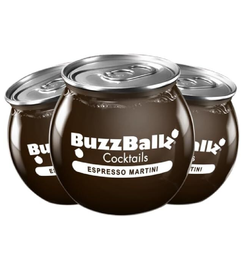 BuzzBallz Cocktails Espresso Martini 3x 200ml
