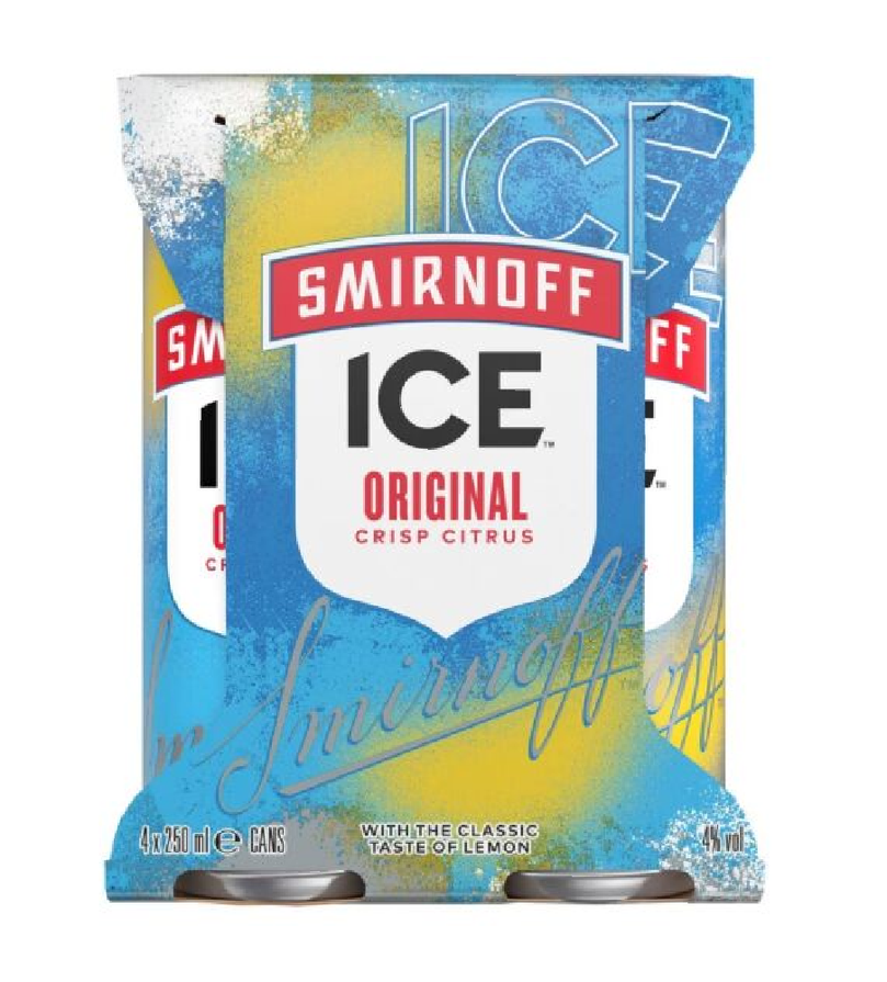 Smirnoff Ice Original Vodka Mixed Drink Cans 24x 250ml