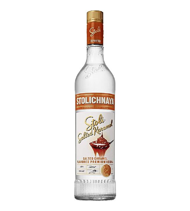 Stoli Salted Karamel Caramel Vodka 70cl