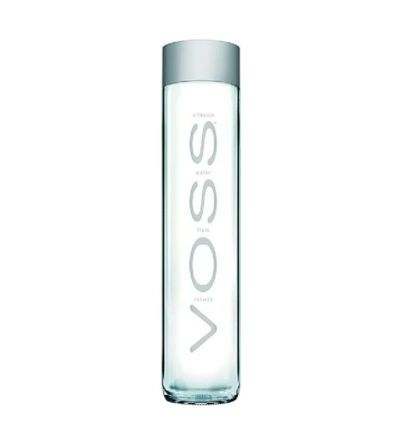 Voss Artesian Sparkling Water Bottles 800 ml (Pack of 12)