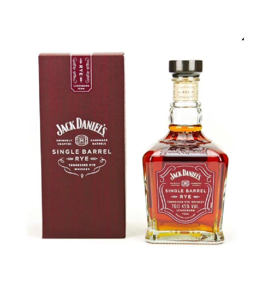 Jack Daniel's Single Barrel Rye Whiskey - 45% with Gift Box