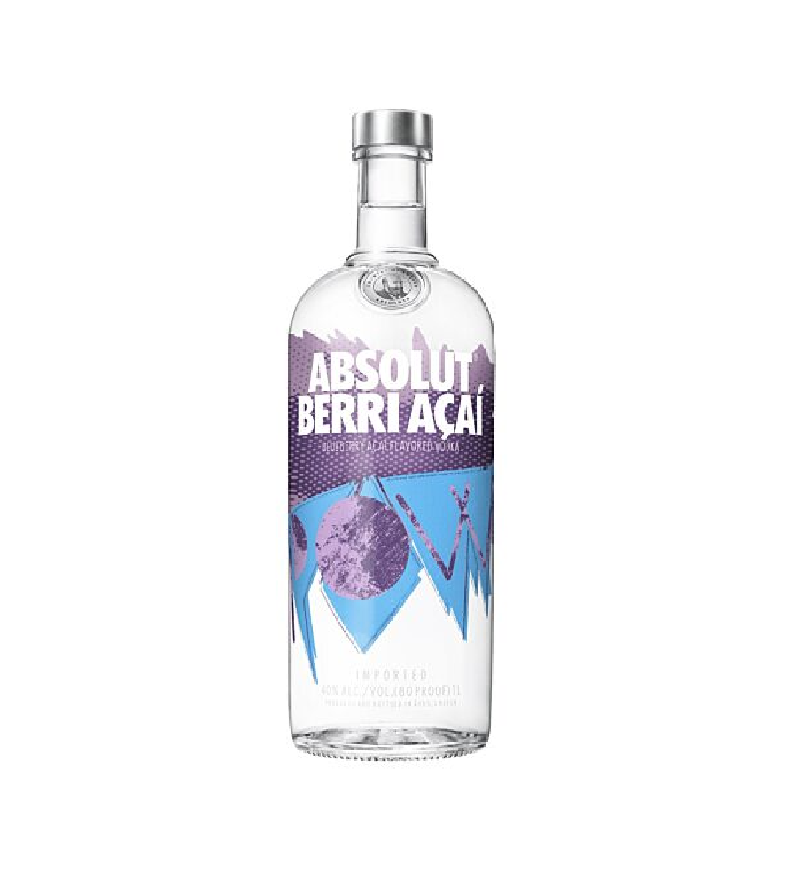 Absolut Berri Açaí Blueberry Açaí Flavoured Vodka 70cl
