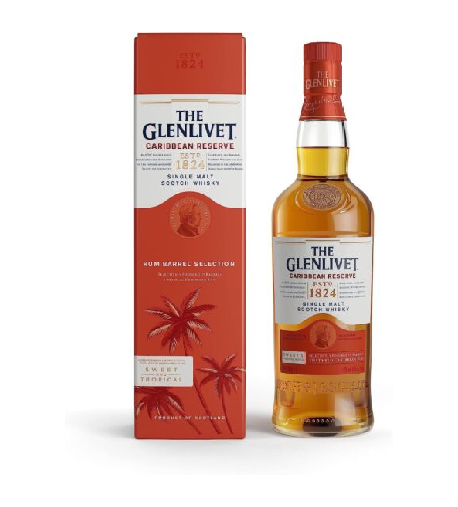 The Glenlivet Caribbean Reserve Single Malt Whisky 70cl