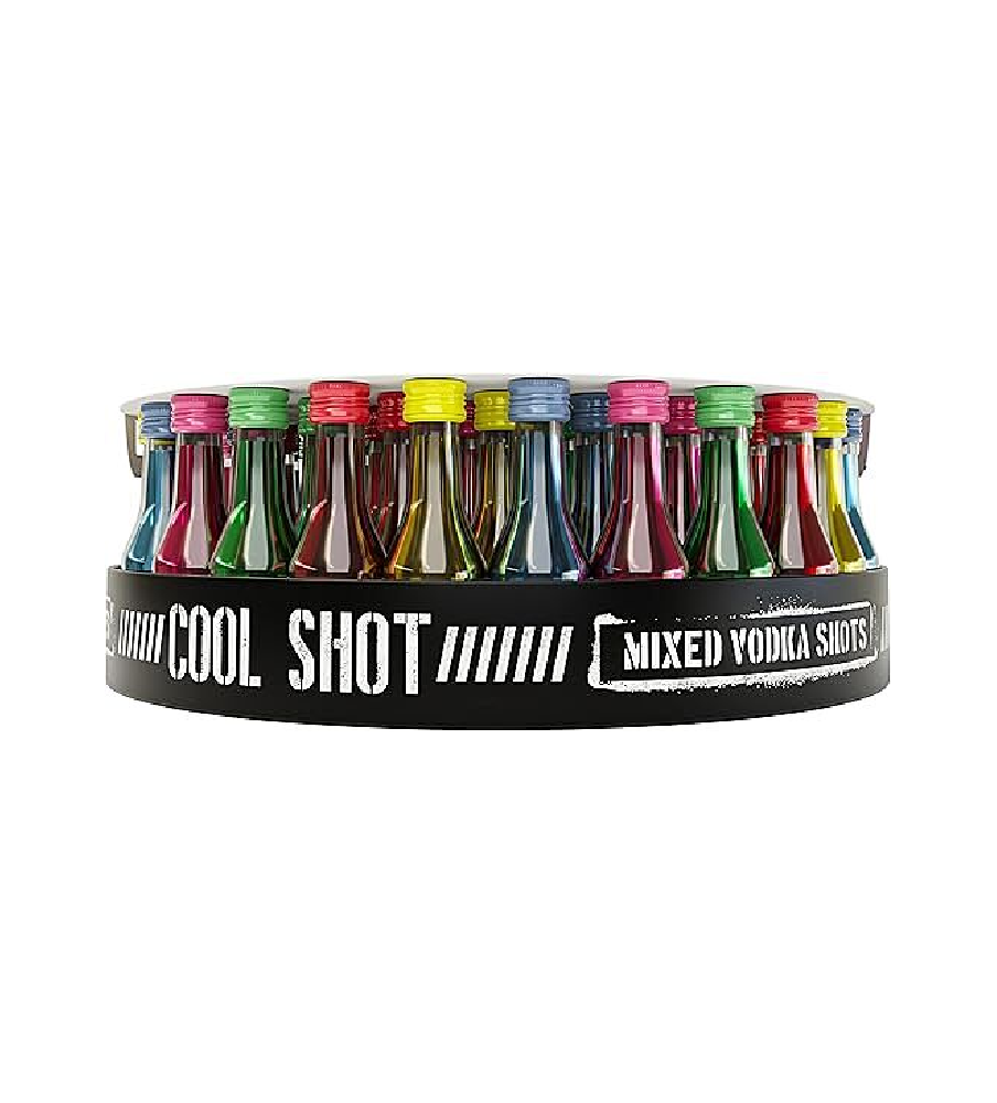 Cool Shot Vodka Spirit Shots 61x 2cl Carousel