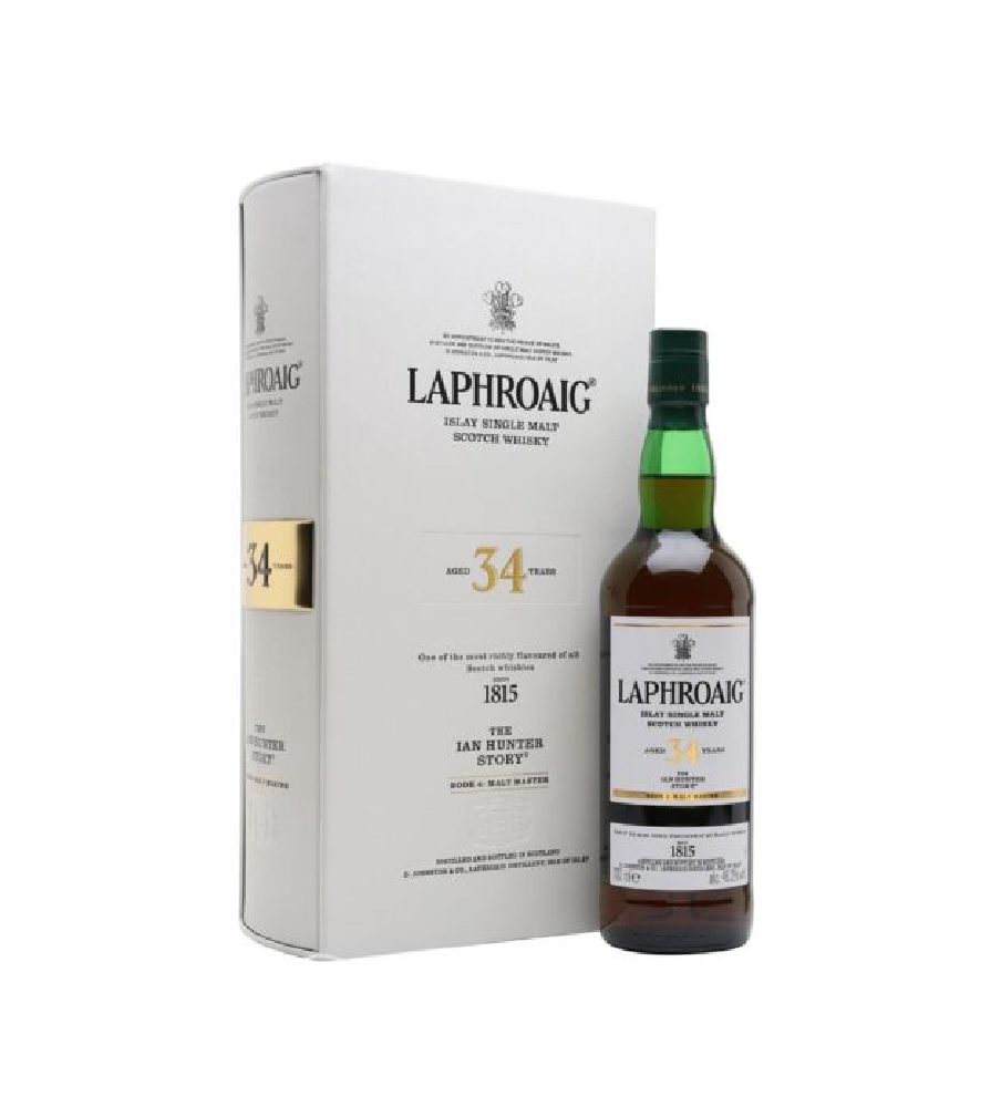 Laphroaig 34 Year Old (1987) The Ian Hunter Story 4 Islay Single Malt Scotch Whisky Distillery Bottling 70cl / 46.2%