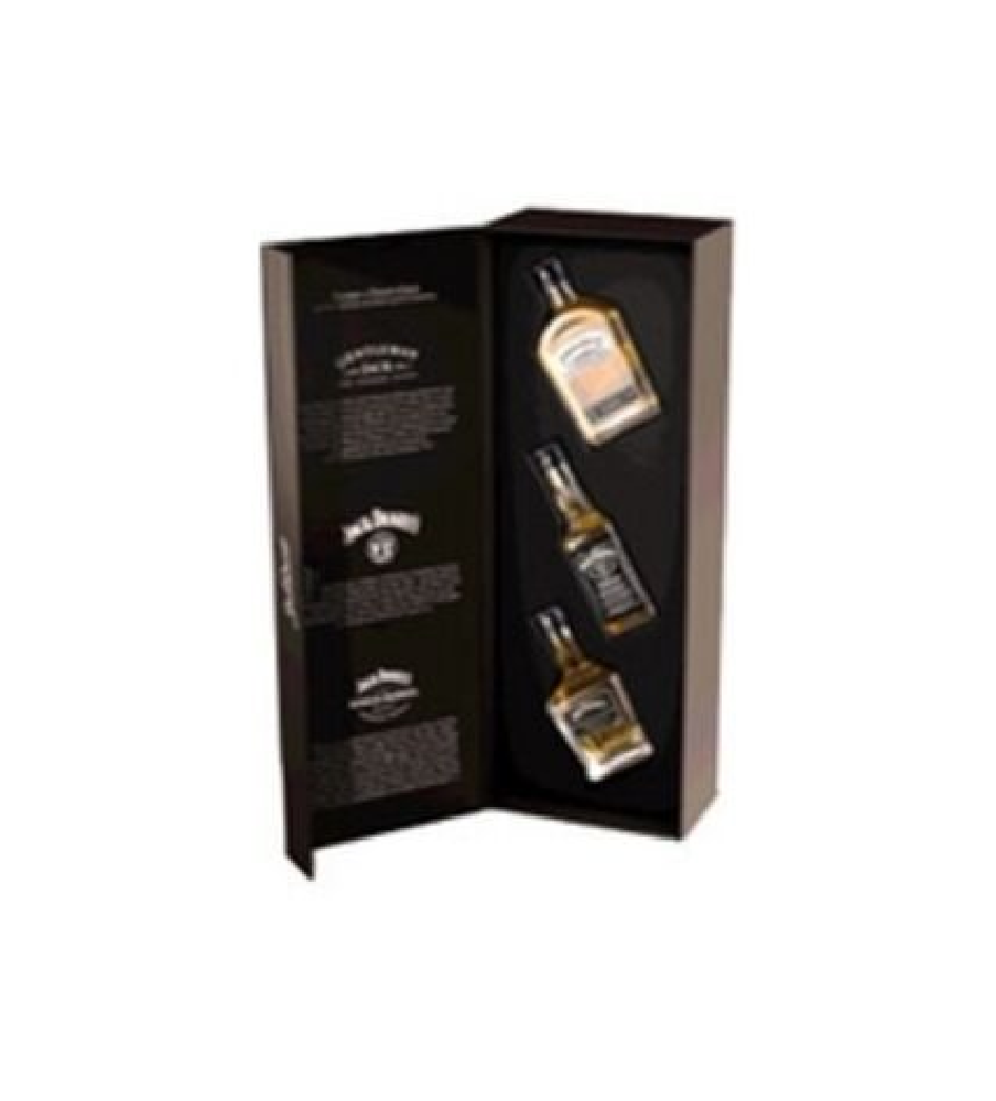 Jack Daniels Family - Gift Pack (Gentleman Jack, Single Barrel, Old No. 7) - 3x5cl Miniatures