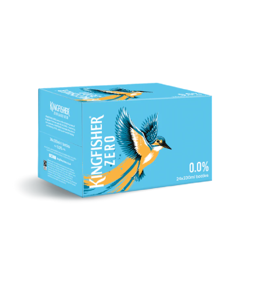 Kingfisher Zero Lager 24x 330ml