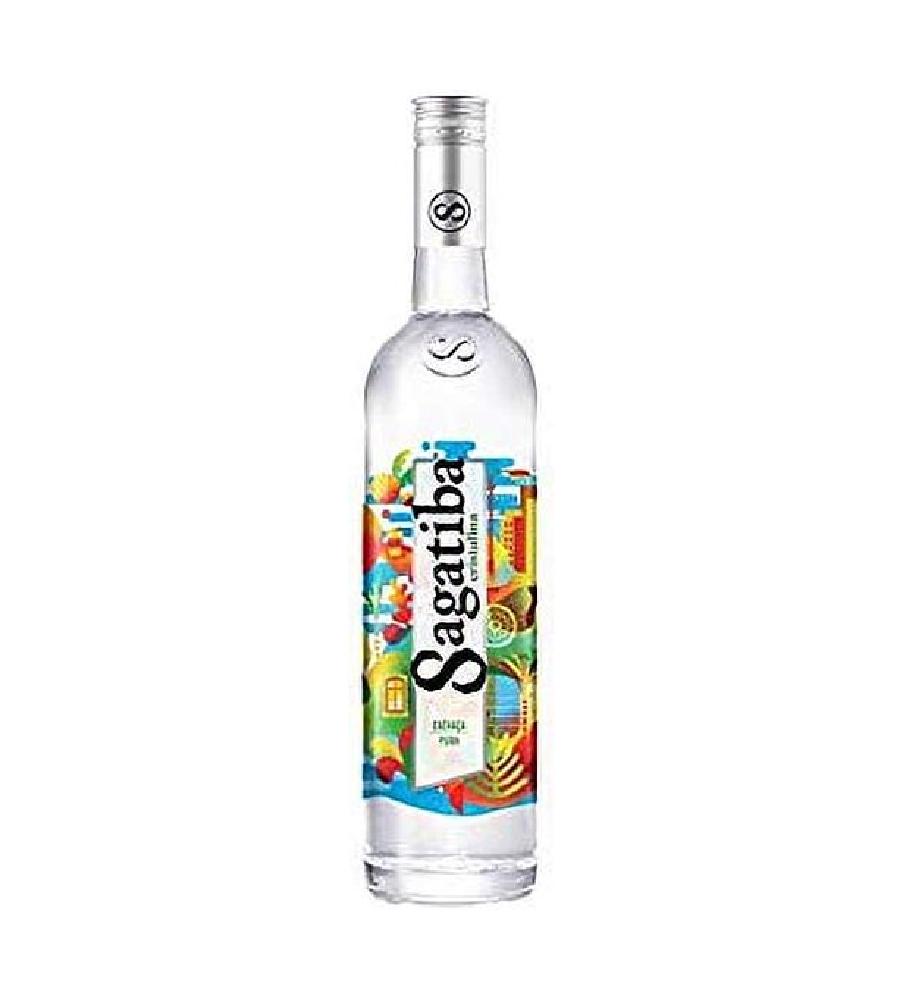 Sagatiba Cristalina Pure Silver Brasil Cachaca - 70cl - 38% ABV