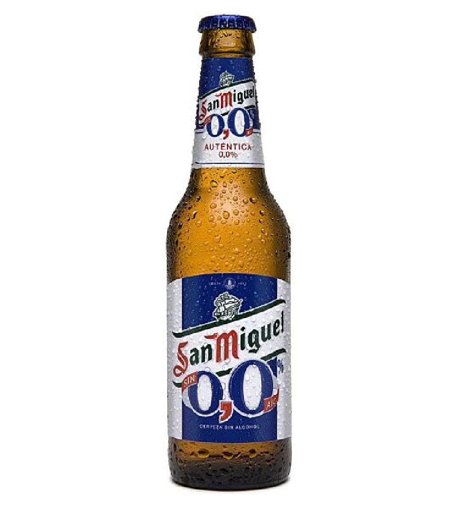 San Miguel 0% Alcohol Free Lager (24 x 330ml Bottles)
