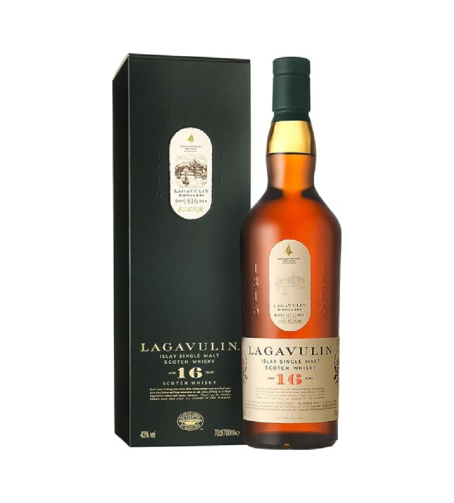 Lagavulin 16 Year Old Islay Single Malt Scotch Whisky 70cl 43% vol
