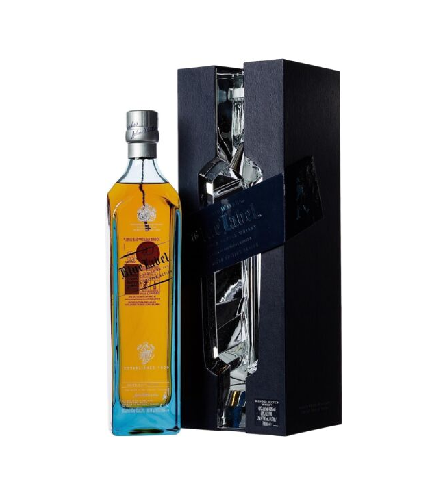 Johnnie Walker Blue Label Limited Edition Rare Character Whisky Gift Pack, 70 cl