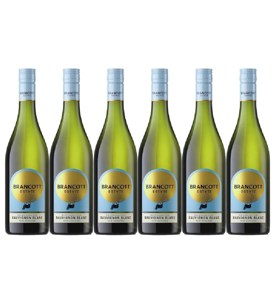 Brancott Estate Marlborough Sauvignon Blanc White Wine, 6 x 75 cl (Case of 6)
