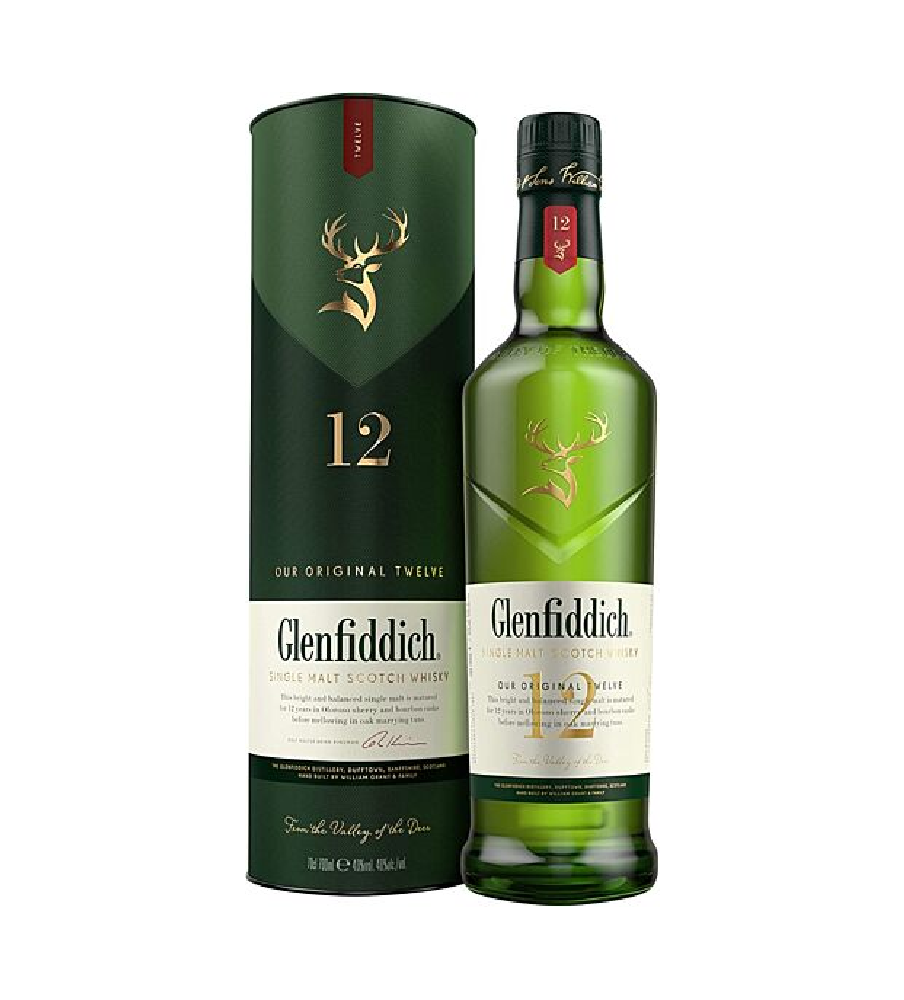 Glenfiddich 12 Year Whisky 70cl