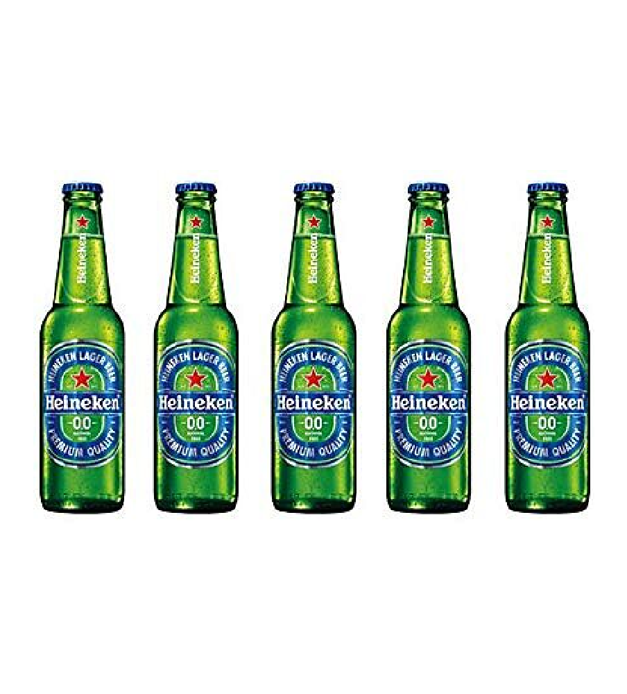 Heineken 0.0% Alcohol Free Beer 24x 330ml