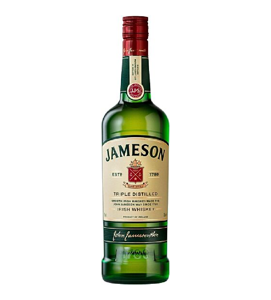 Jameson Triple Distilled Original Irish Whiskey - 70cl - 40% ABV