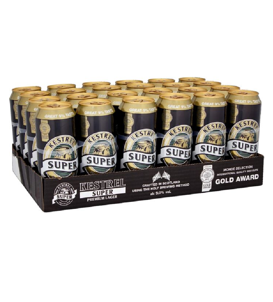 Kestrel Super Premium Lager 24 x 500 ml