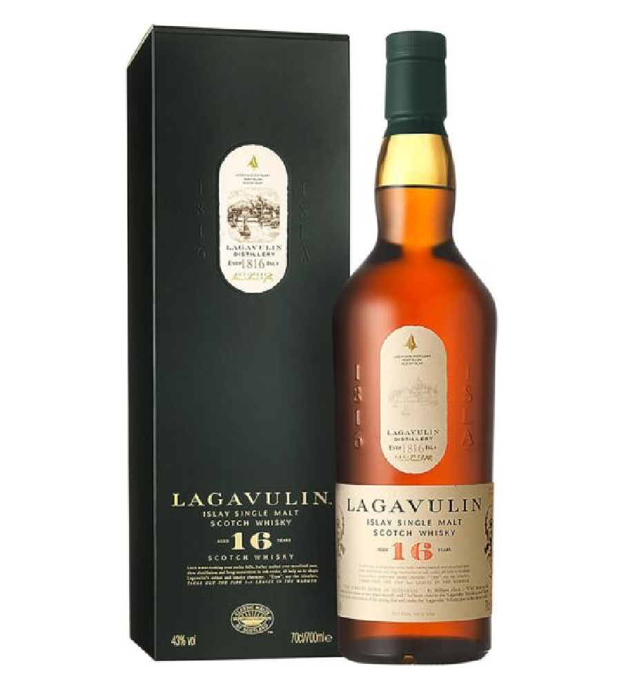 Lagavulin 16 Year Old Islay Single Malt Scotch Whisky 70cl 43% vol