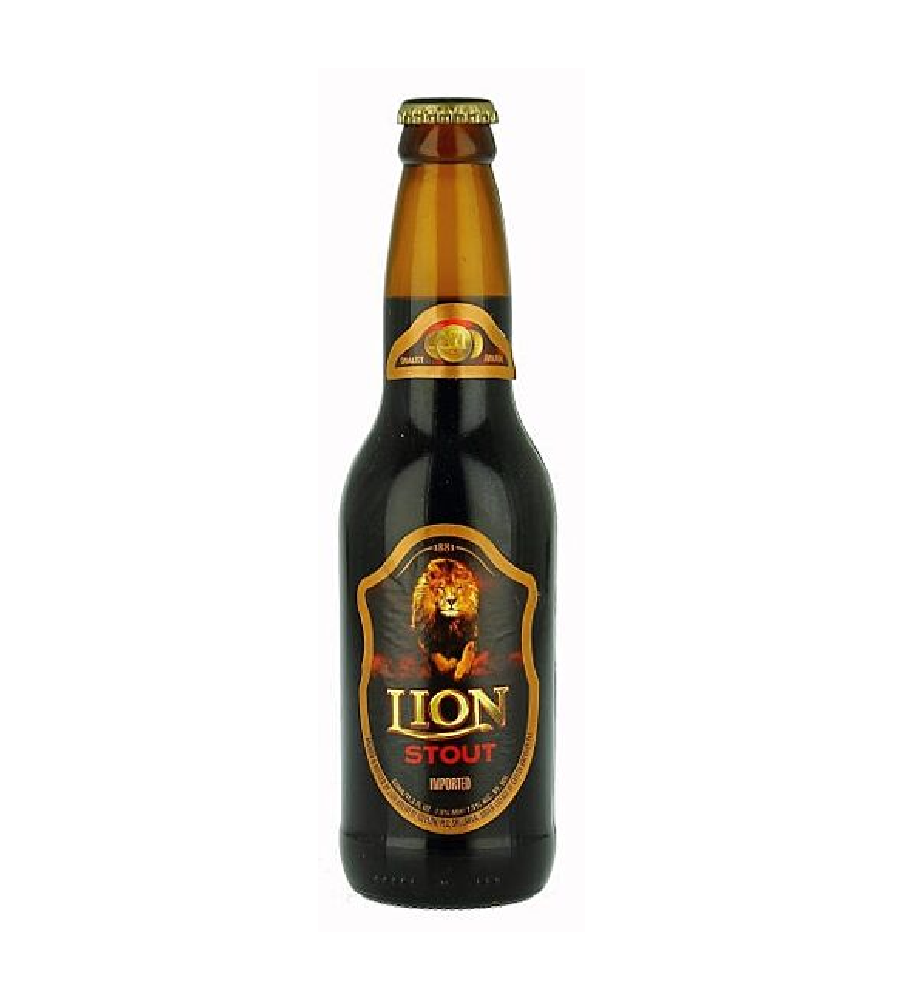 Lion Stout - Sri Lankan Stout - NRB Bottle Case - 24x330ml 8.8% ABV