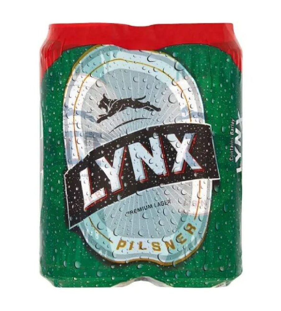 Lynx Pilsner Lager 24 x 500ml
