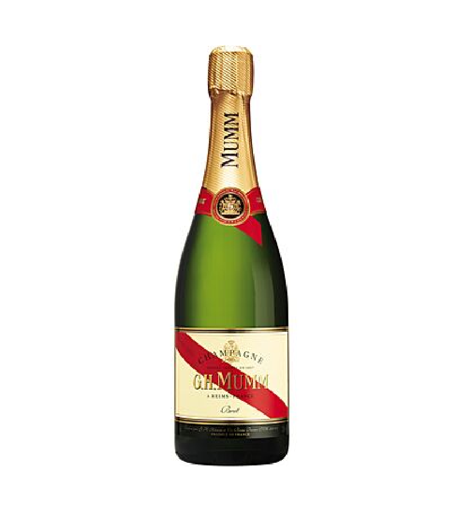 G.H Mumm Mumms - Cordon Rouge Brut NV Champagne - 75cl - 12% ABV