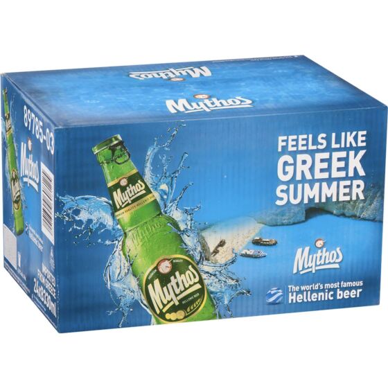 Mythos Hellenic Lager Bottles 24x 330ml