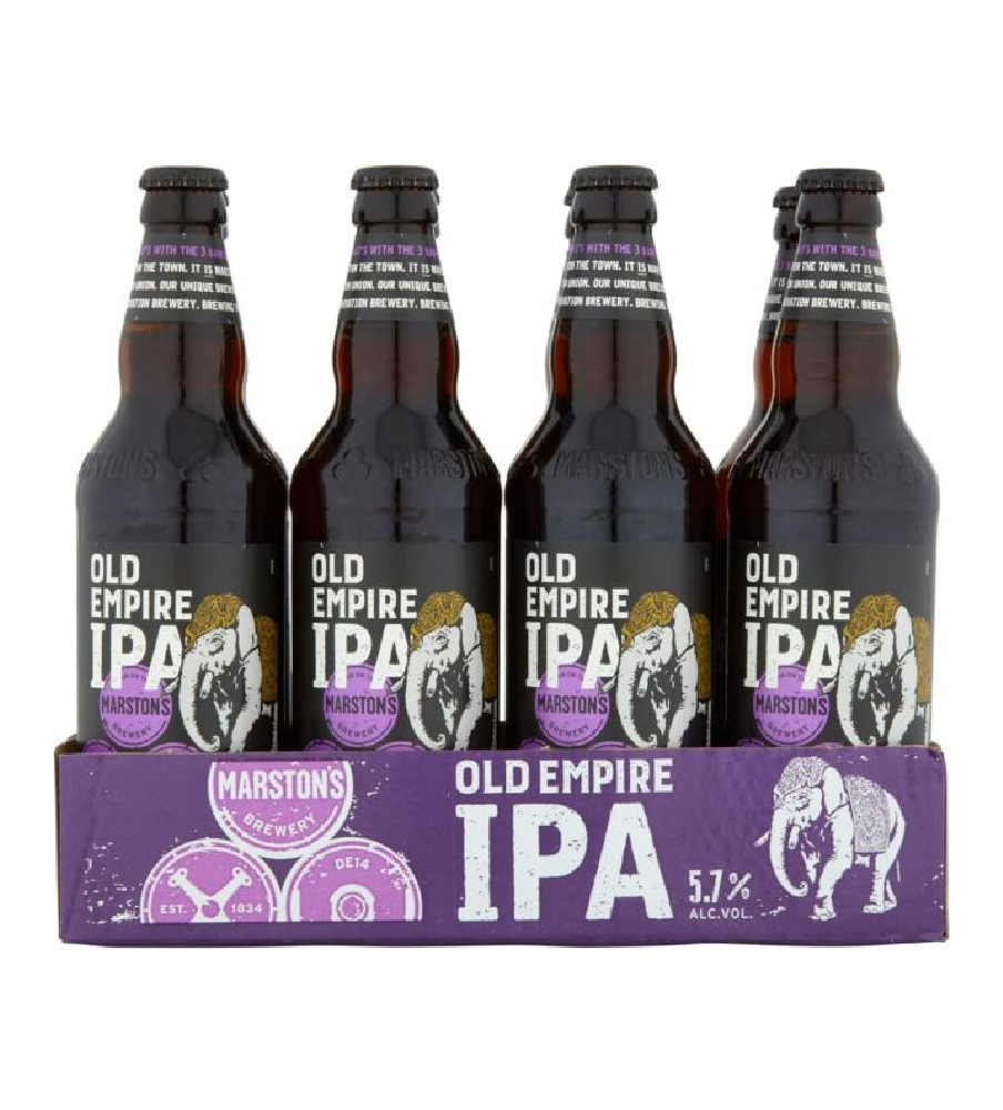 Marstons Old Empire 8x500ml NRB Bottle Case