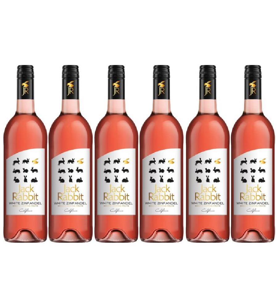 Jack Rabbit White Zinfandel 75cl (Pack of 6 x 75cl)