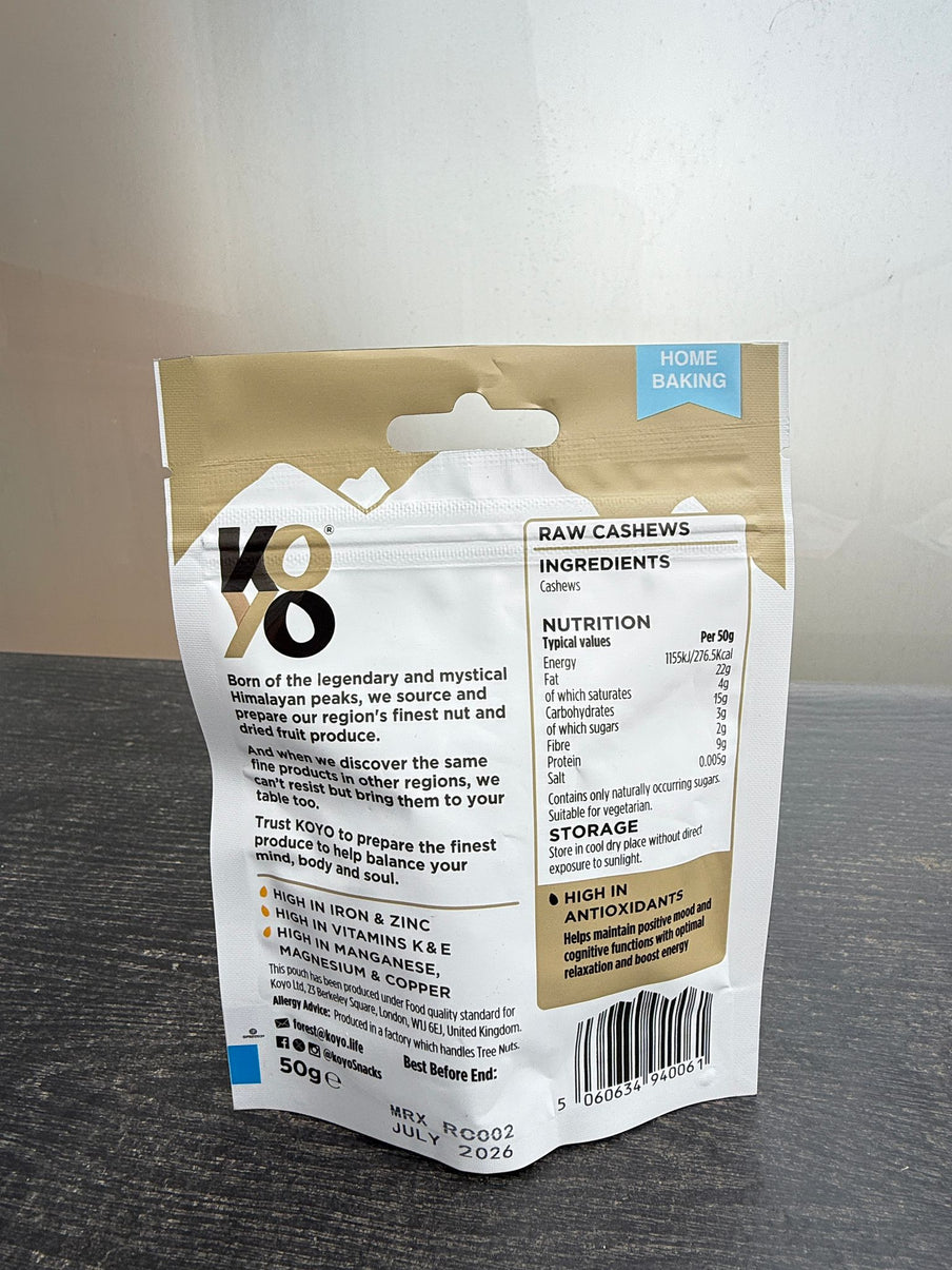 Raw Cashews Pack of 10'pcs