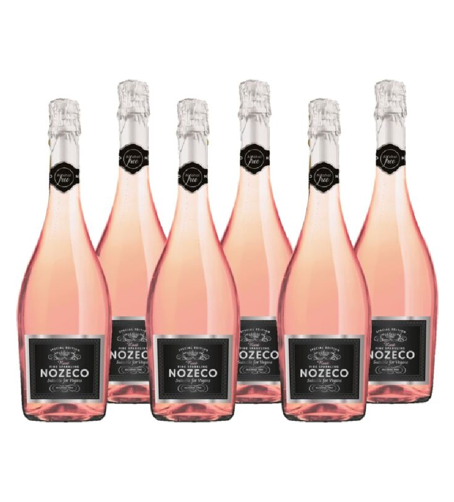 Nozeco Rose - Alcohol Free Sparkling Wine Vegan 6 x 75cl ( case of 6)