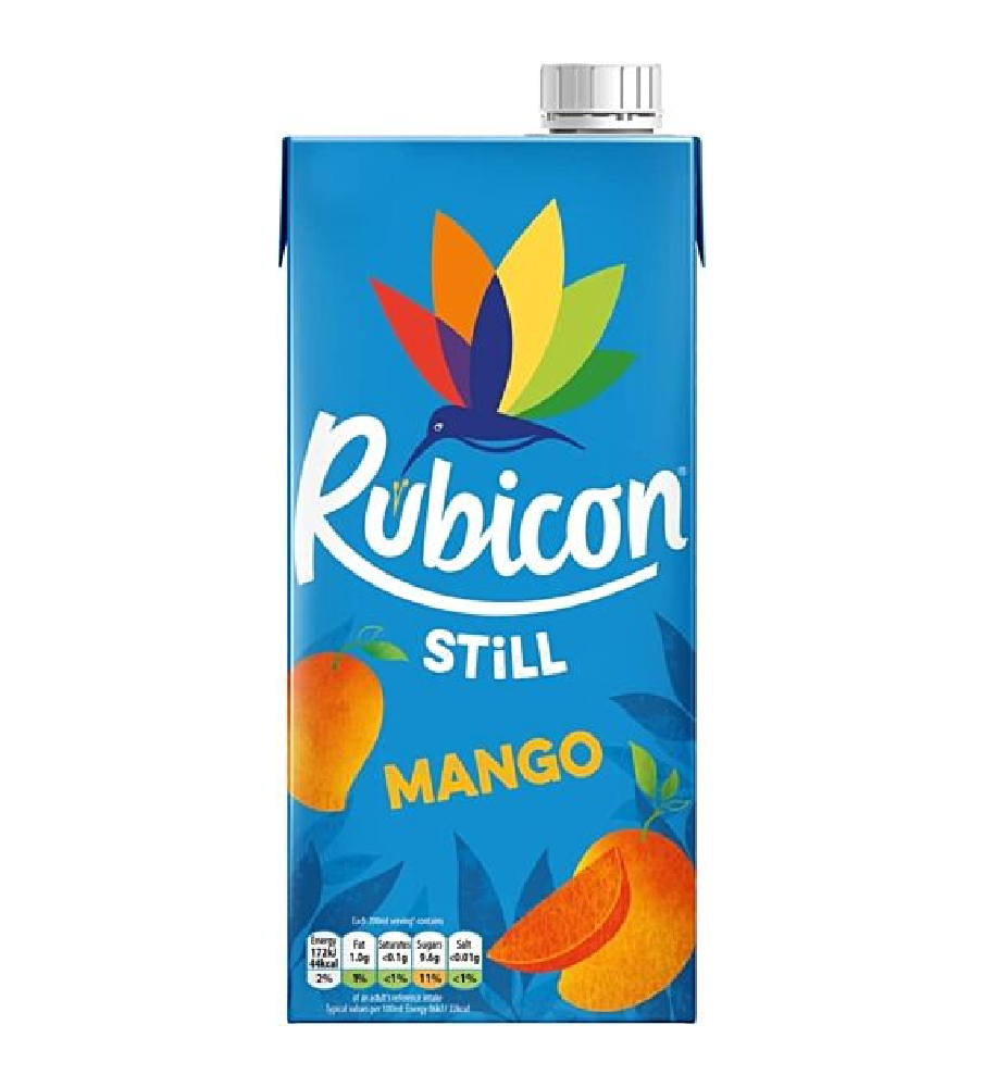 Rubicon Still Mango Juice Drink 12x 1Ltr
