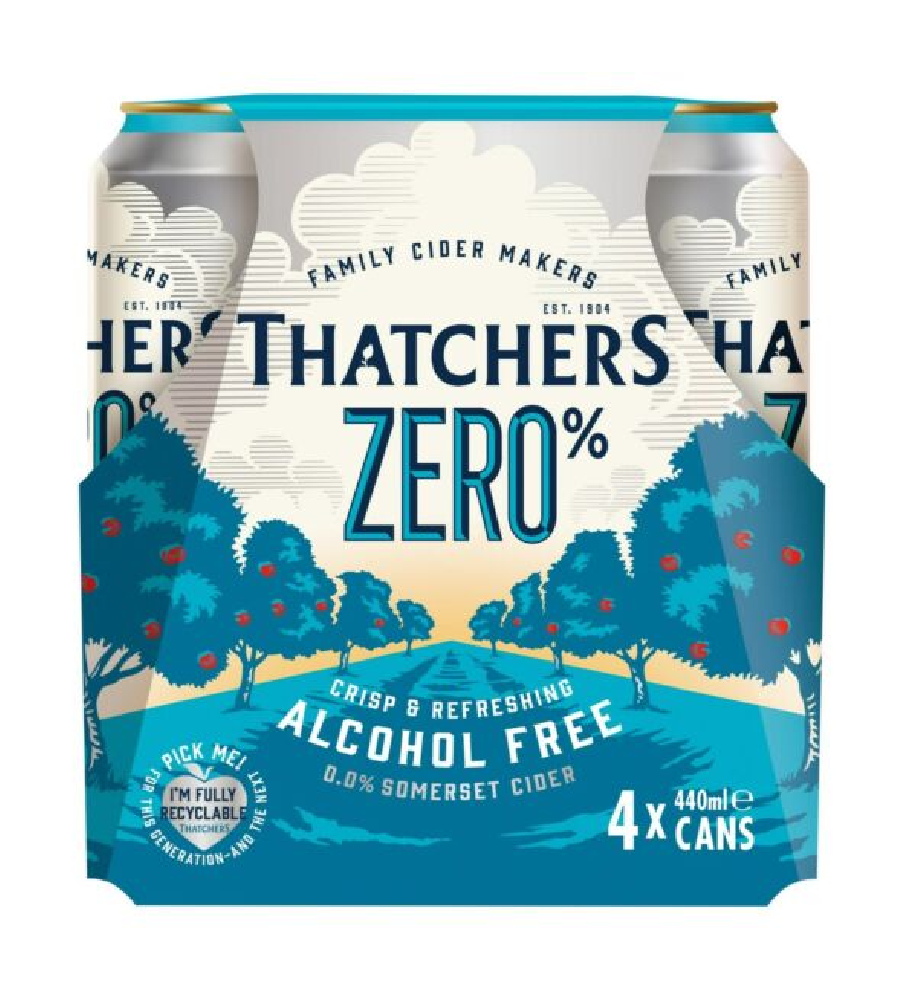 Thatchers Zero Alcohol Free Cans 24x440ml