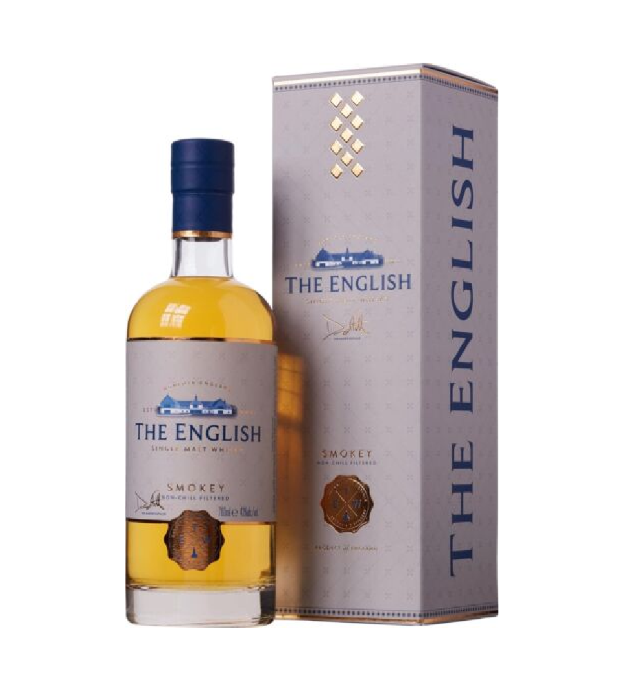 The English Smokey Single Malt Whisky, 70cl,