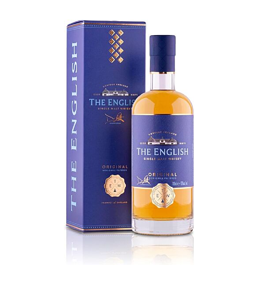 The English Whisky Original Single Malt Whisky, 70cl