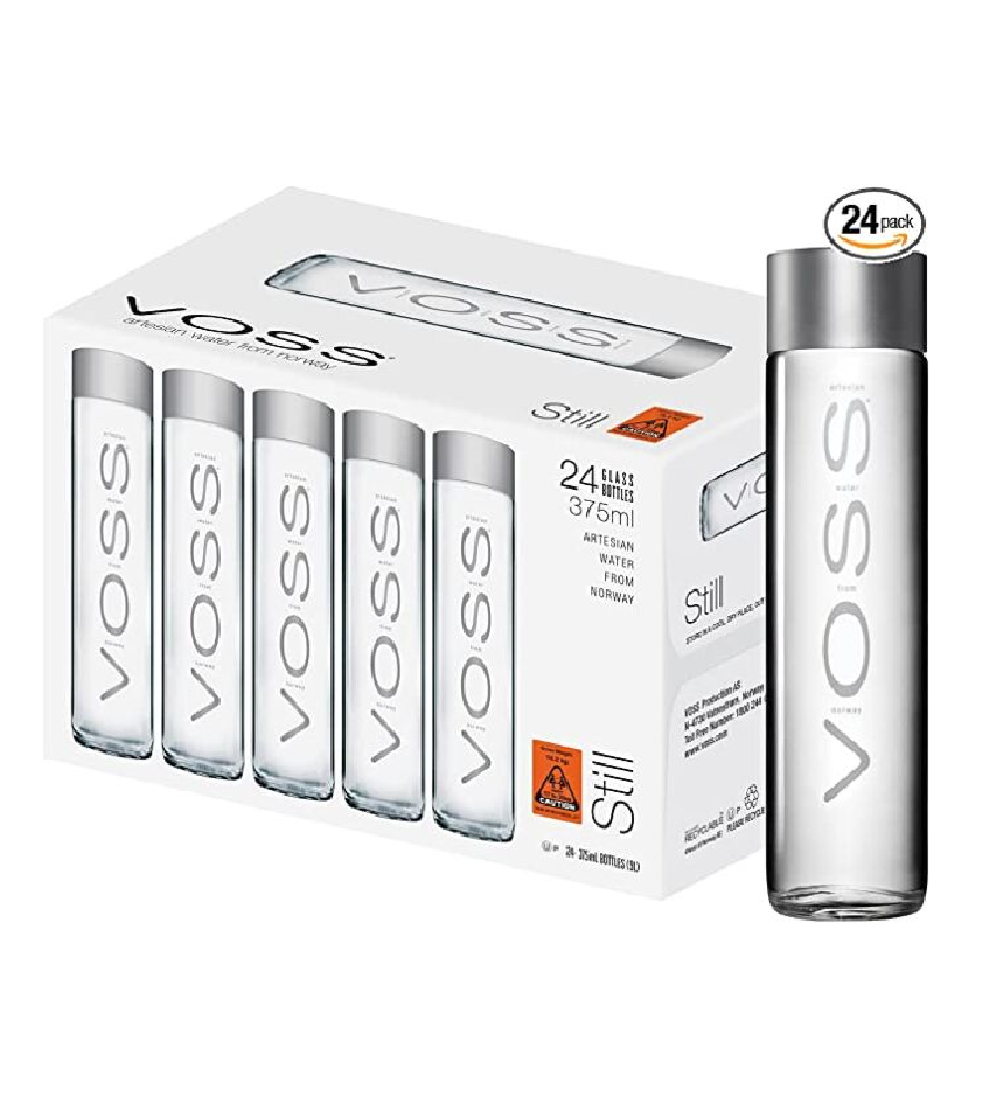 Voss Water Still Glass bottles (375ml) Pack of 24
