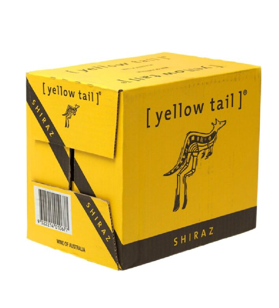 Yellow Tail Shiraz 18.75cl Red Wine Miniature - 12 Pack